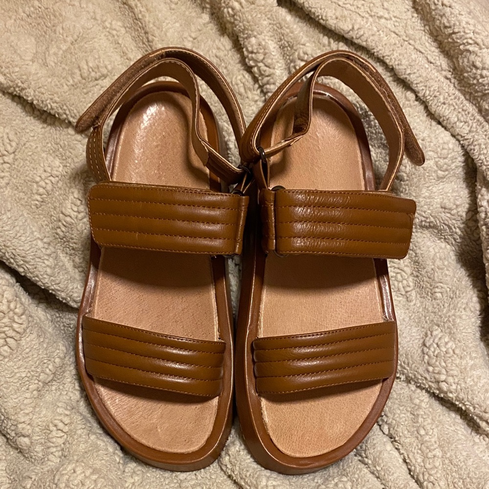 The Emmalee Brown Sandals by Madewell Women size 7